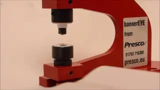 Bannereye, Plastic banner eyeletter, Plastic grommet machine from Presco UK  - Presco