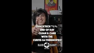 QuickTech &trade;️&copy;️&reg;️: End of Day Clean & Care with the Curtis G4 ThermaPro! #Shorts
