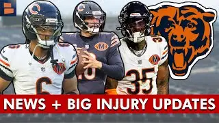 Chicago Bears News, Kyler Gordon & CJ Gardner-Johnson Injury Updates + Ben Johnson Press Conference