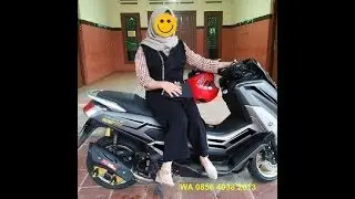 Koleksi Desain Striping Nmax abu abu