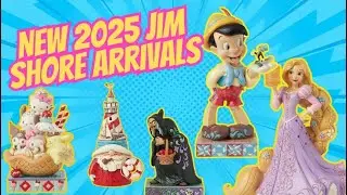 Our first NEW 2025 Disney Jim Shore Haul! Including Sanrio and Heartwood Creek!