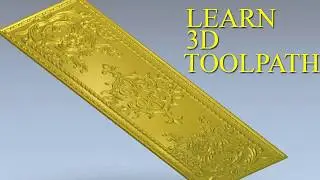 Learn 3D Toolpath in ArtCam urdu/hindi