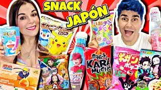 COMPETICION DE SNACK JAPONESAS 🏆 PROBANDO TODAS LAS PATATAS FRITAS 🍟 DE JAPÓN