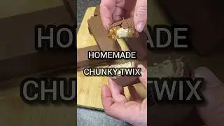 Homemade chunky twix #easy #quick #homemade #chocolate