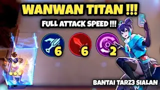 HYPER WANWAN TITAN MODE !!! BANTAI TARZ 3 - MAGIC CHESS MOBILE LEGENDS
