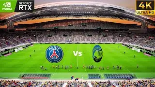eFootball 2026 (PC) | Пари Сен-Жермен против Аталанты | Геймплей в 4K 60FPS HDR | с участием Рамо...