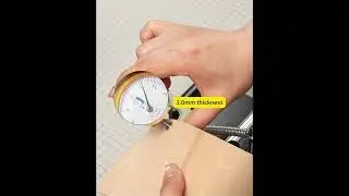 Leather crafting DIY: You absolutely need this amazing machine! #wutatools #leathercraft
