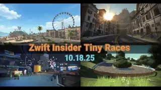 Tides and Temples - D&eacute;j&agrave; Vu Victory | Zwift Insider Tiny Races Highlights 10.18.25 (350-510)