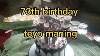 happy 73th birthday teyo maning
