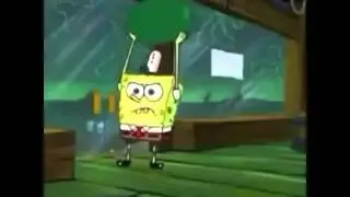 Spongebob taking out the trash (allahu akbar style)