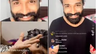 sanu chettan allenkillum poliyalle🤩💥 nusa sanu latest live🙈❤💥