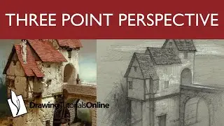 How To Draw A Building Using Three Point