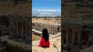Explore Turkey's hidden history: Hierapolis Theater #hierapolis #pamukkale #turkeytravel