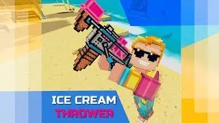 Pixel Gun 3D Ice Cream Thrower | New Weapon