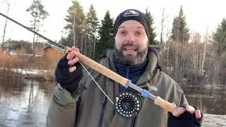 Meritaimenen perhokalastus kev&auml;&auml;ll&auml; - Perhonheitto - Eumer Tosi Iisi Switch 11&rsquo; 7#
