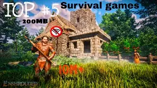 TOP 5 Best Survival Offline games High graphics for Android 