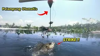 MEREKAM CARA KERJA PELAMPUNG OTOMATIS Dengan Kamera Bawah Air