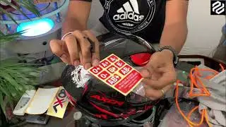 Full Detailed Unboxing Of AXOR APEX HUNTER HELMET (Gloss Black Red)