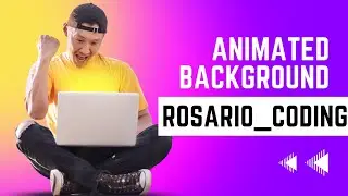 Animated background using by HTML,CSS | Rosario_coding