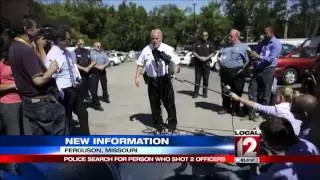 2 officers shot in 'ambush' outside Ferguson PD