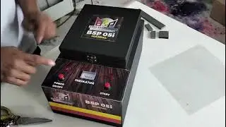 TUTORIAL MENCETAK STEMPEL DENGAN MESIN BSP 05i Manual 