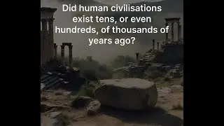 Did human civilisations exist tens, or even hundreds, of thousands of years ago?
