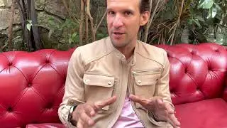 MISSION Leather Jacket - Double Cargo Pockets in Natural Stone Raw Processed