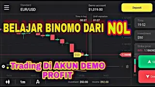 BELAJAR BINOMO DARI NOL..‼️PAKAI AKUN DEMO TRADING PROFIT