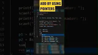 C Program To Add Two Numbers using Pointers 
