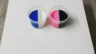 Paint kiss technique