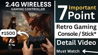 Retro Games Plug & Play - Best retro gaming console under - Wireless Console | 2.4g Wireless gaming