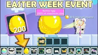 EASTER WEEK 2021 + MAKING ALL NEW ITEMS (Golden Egg) OMG!! | GrowTopia