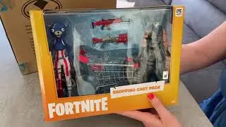 Fortnite Shopping Cart Pack with Fireworks Figure | Toy Unboxing | 10591-9 | 787926105919 | ToySeek