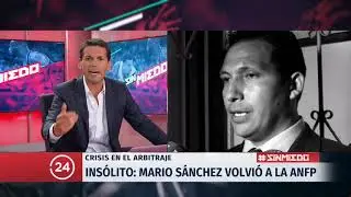 Insólito: Mario Sánchez vuelve a trabajar en la ANFP | 24 Horas TVN Chile