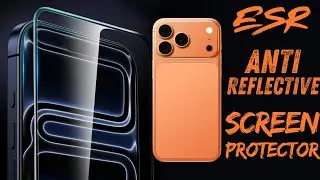 ESR Anti-Reflective Glass Screen Protector Review Apple iPhone 17 Pro 