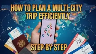 How to Plan a Multi-City Trip Efficiently - Step by Step
