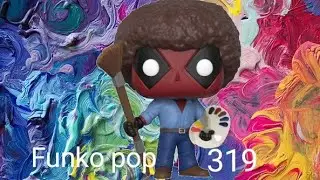 Фигурка Funko Pop!Marvel: Deadpool as Bob Ross 319