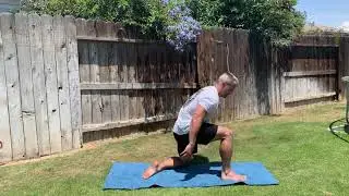Pistol/ single leg squat: Progression 1, Bodyweight squats + mobility