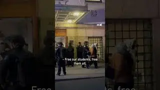 Police detain dozens of pro-Palestinian protesters at Columbia University