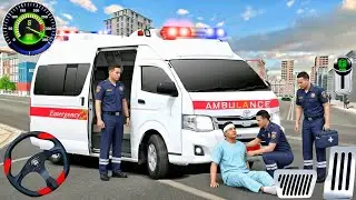 Best Police Ambulance City Rescue Simulator 911 US Emergency Ambulance Driving 2026 Android Gameplay