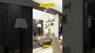 Living Space 3D Rendering | Dining, Basin & Open Kitchen Design