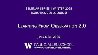 2025 Winter Robotics Colloquium: Katsu Ikeuchi (Principal Researcher at Microsoft)