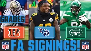 2021 NFL Free Agency Signings & News | Grading NFL Free Agency Signings