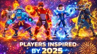 FRAG: PLAYERS INSPIRED BY 2025 🎊🎊😂😂💯💯🔥🔥 @FRAGProShooterOfficial 