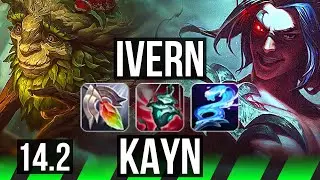 IVERN vs KAYN (JNG) | 7/3/19, 300+ games, Rank 15 Ivern | BR Grandmaster | 14.2