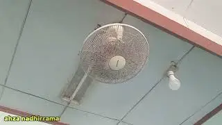 Turn on 4 Panasonic Ceiling Fans & 1 Panasonic Orbit Fan - Ahza Nadhirrama