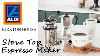 Aldi Kirkton House Stove Top Espresso Maker - I can&rsquo;t fully espresso my excitement!