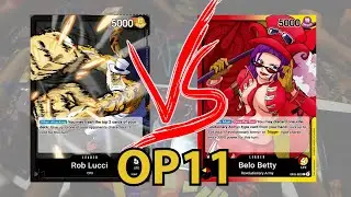 [OP11] Lucci vs Belo Betty | POV One Piece TCG Store Tournament