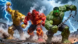 BLUE HULK vs RED HULK EPIC BATTLE! However, HULK Unexpected SAVE Changes Everything!