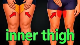 Inner thigh fat loss exercise at home || thigh fat 6 exercise 7 day challenge 